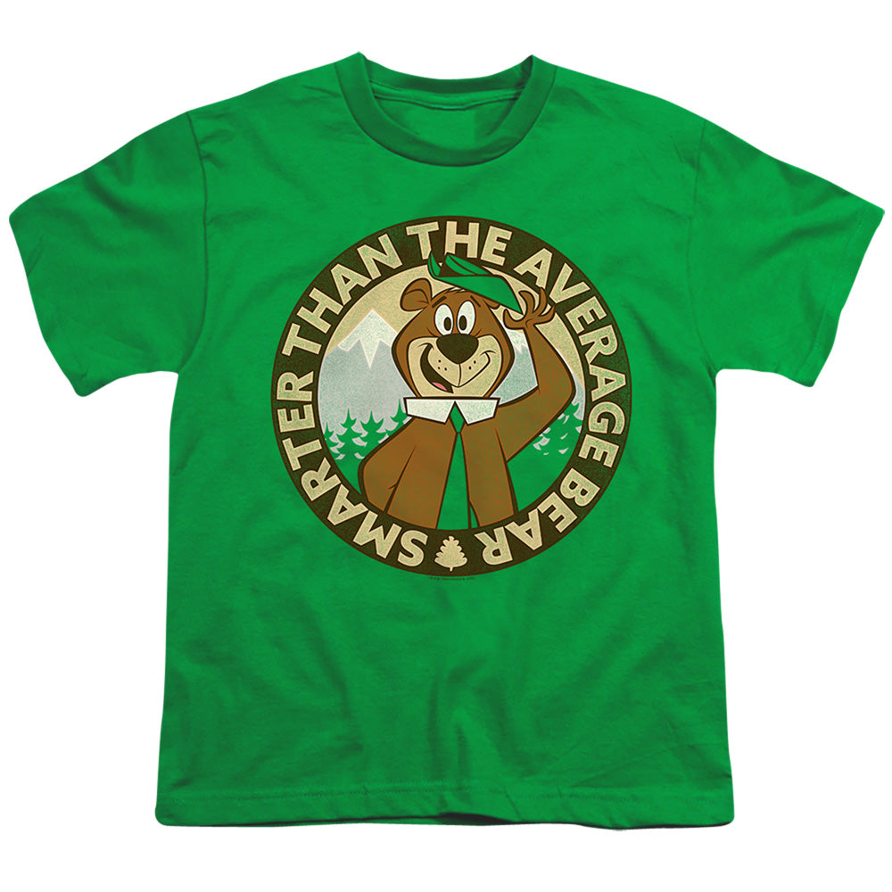 Yogi Bear Smarter Than Average - Youth T-Shirt Youth T-Shirt (Ages 8-12) Yogi Bear