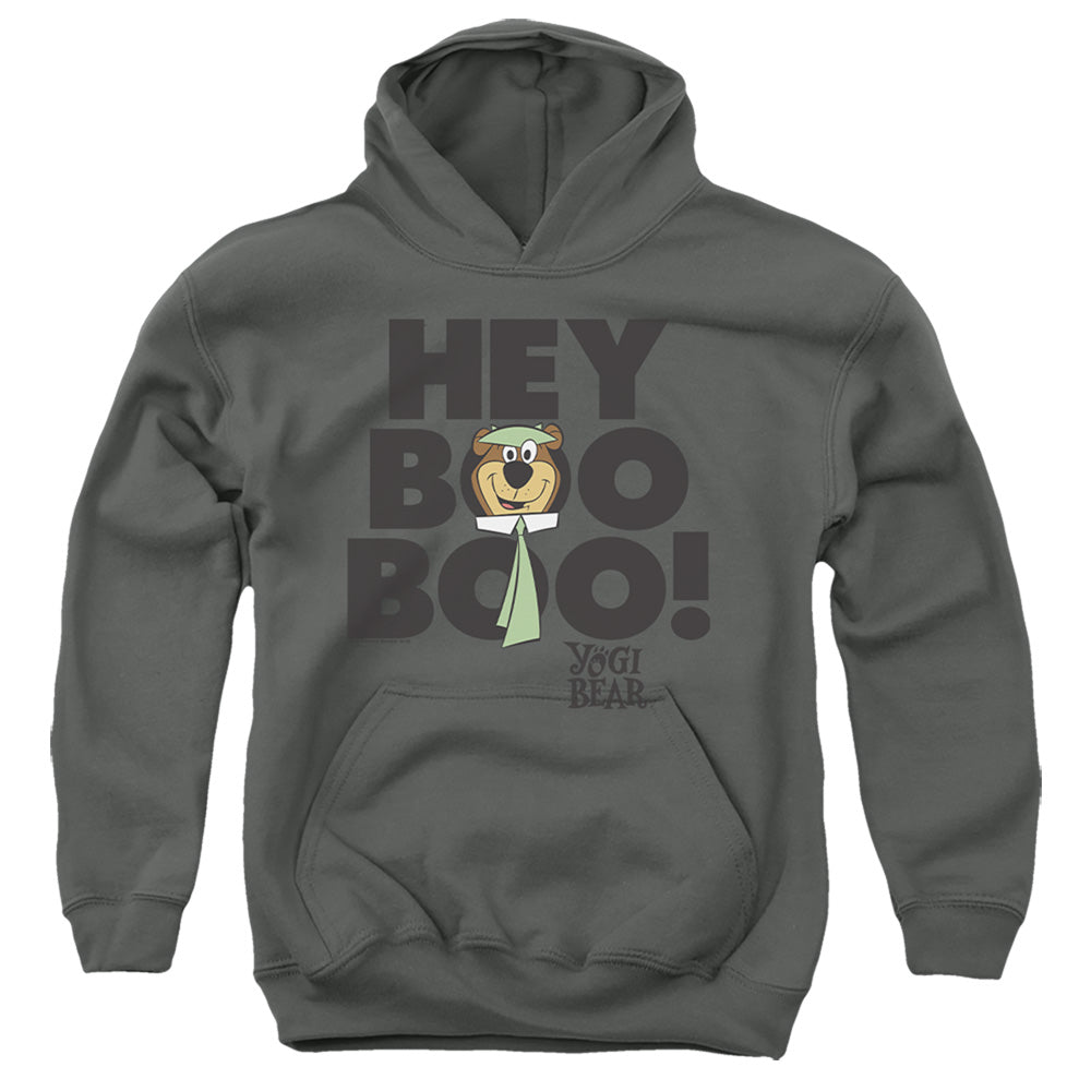Yogi Bear Hey Boo Boo - Youth Hoodie Youth Hoodie (Ages 8-12) Yogi Bear