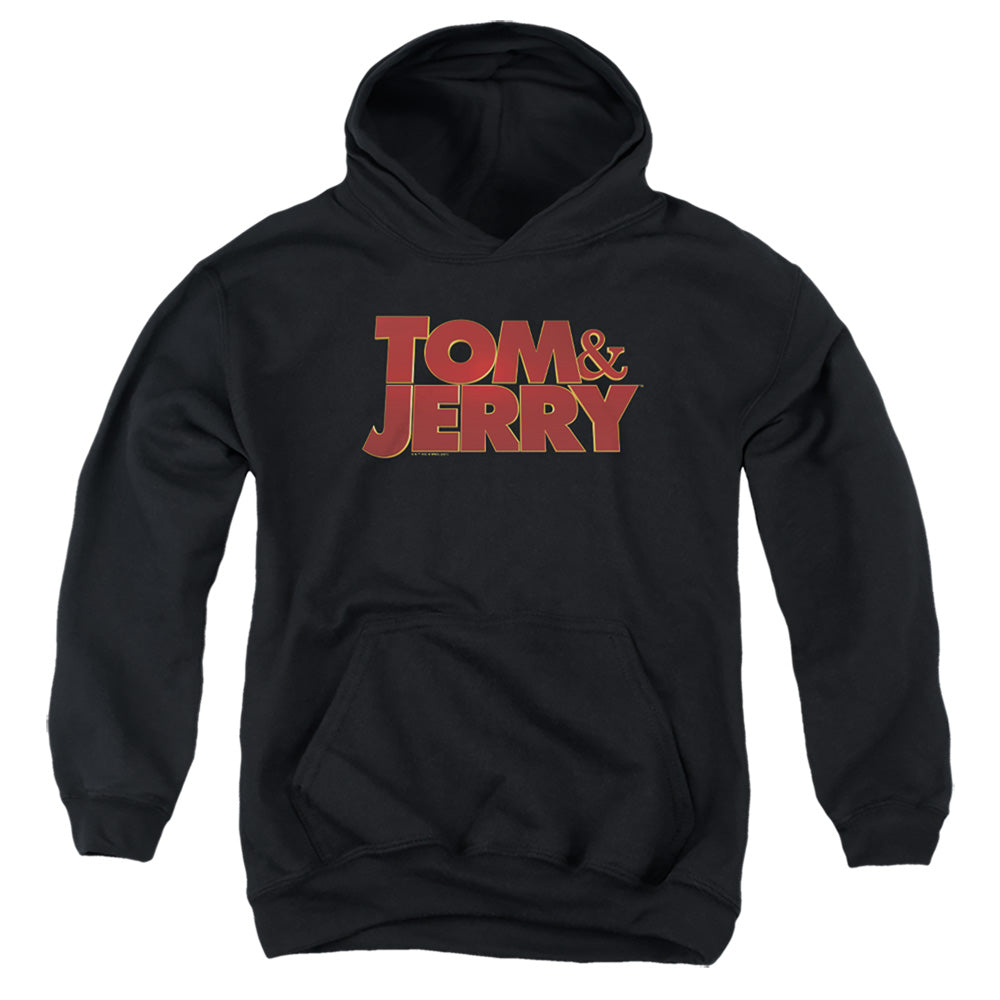 Tom and Jerry Movie Logo - Youth Hoodie Youth Hoodie (Ages 8-12) Tom and Jerry