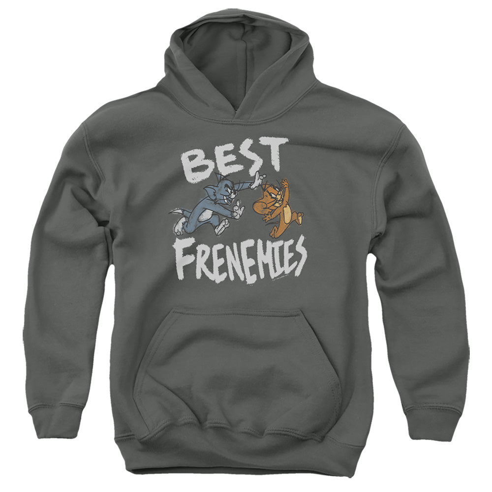 Tom and Jerry Best Frenemies - Youth Hoodie Youth Hoodie (Ages 8-12) Tom and Jerry