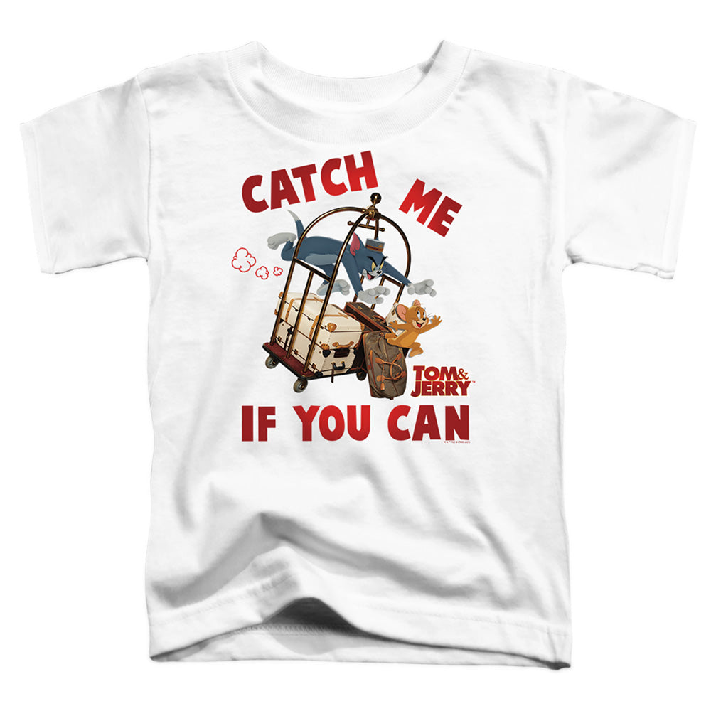 Tom and Jerry Catch Me If You Can - Toddler T-Shirt Toddler T-Shirt Tom and Jerry