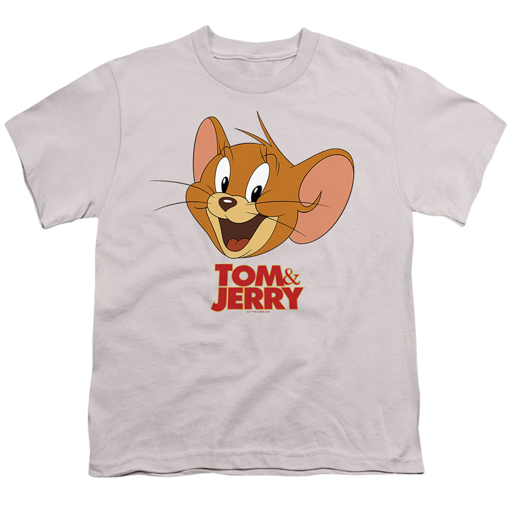 Tom and Jerry Jerry Head - Youth T-Shirt Youth T-Shirt (Ages 8-12) Tom and Jerry