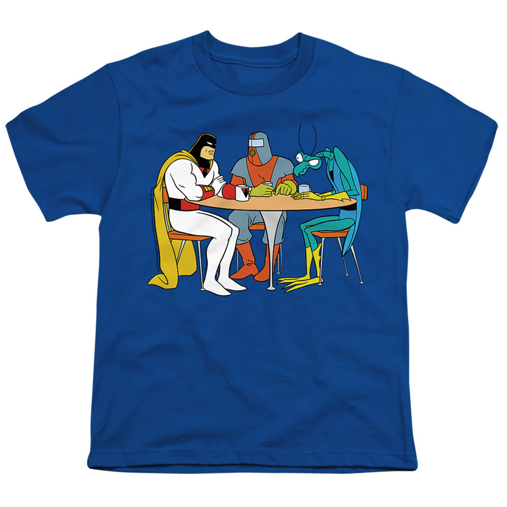 Rick and Morty Space Ghost Coast To Coast Brak & Zorak - Youth T-Shirt Youth T-Shirt (Ages 8-12) Rick and Morty