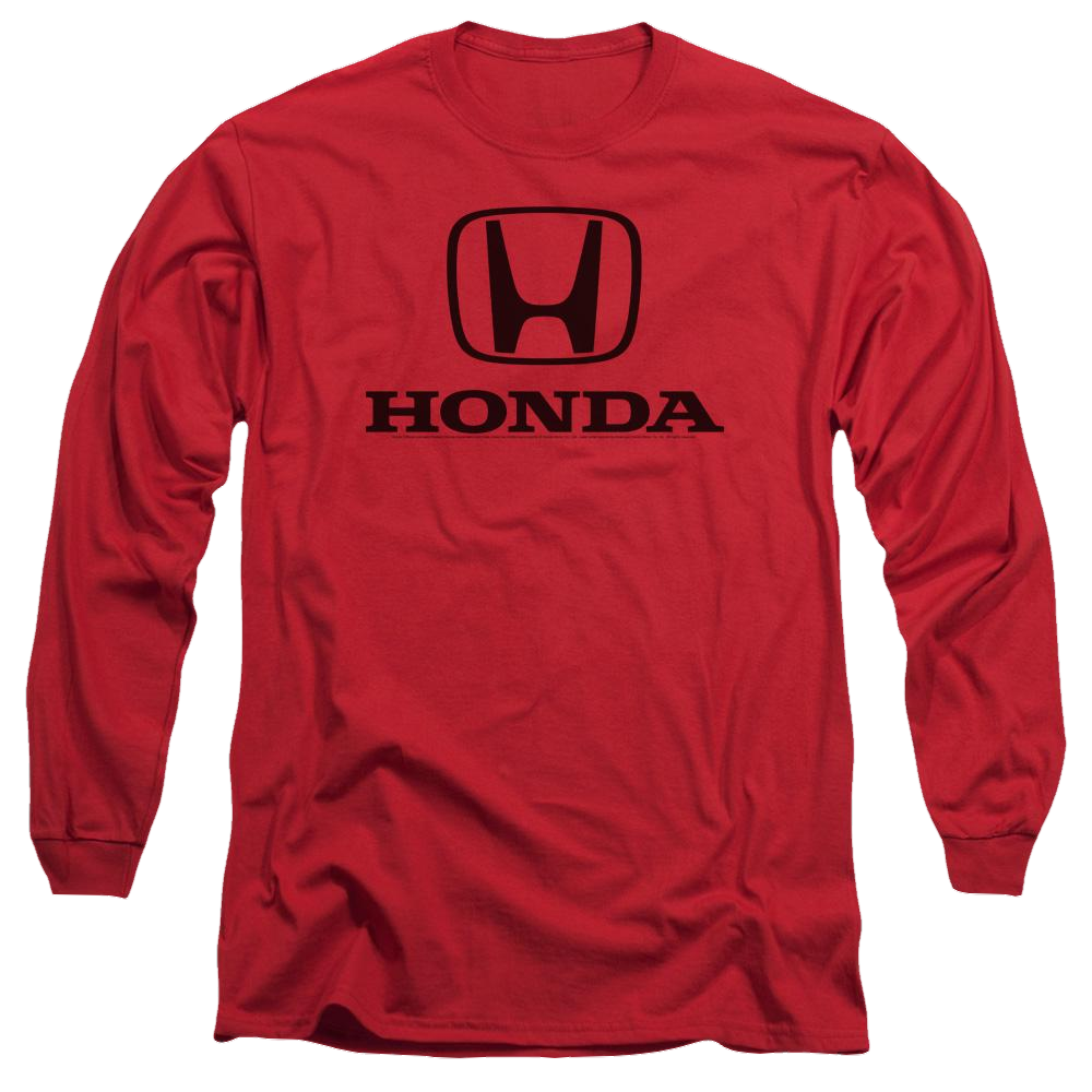 Honda Standard Logo - Men's Long Sleeve T-Shirt Men's Long Sleeve T-Shirt Honda