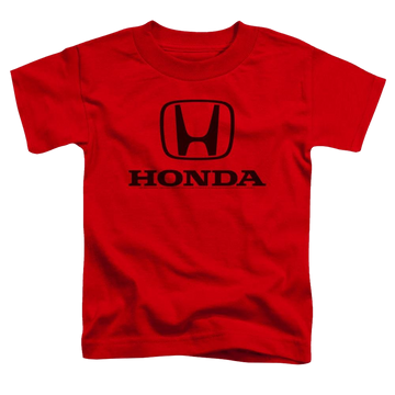 Red toddler t-shirt with Honda Standard Logo graphic