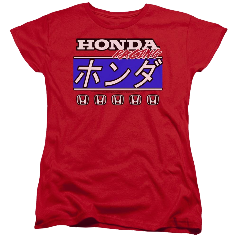 Honda Kanji Racing - Women's T-Shirt Women's T-Shirt Honda