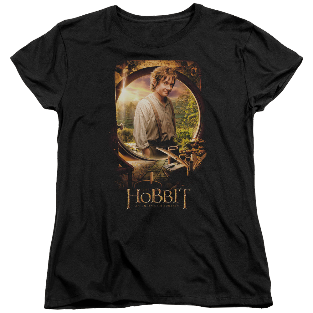 Hobbit Movie Trilogy, The Bilbo Poster - Women's T-Shirt Women's T-Shirt The Hobbit