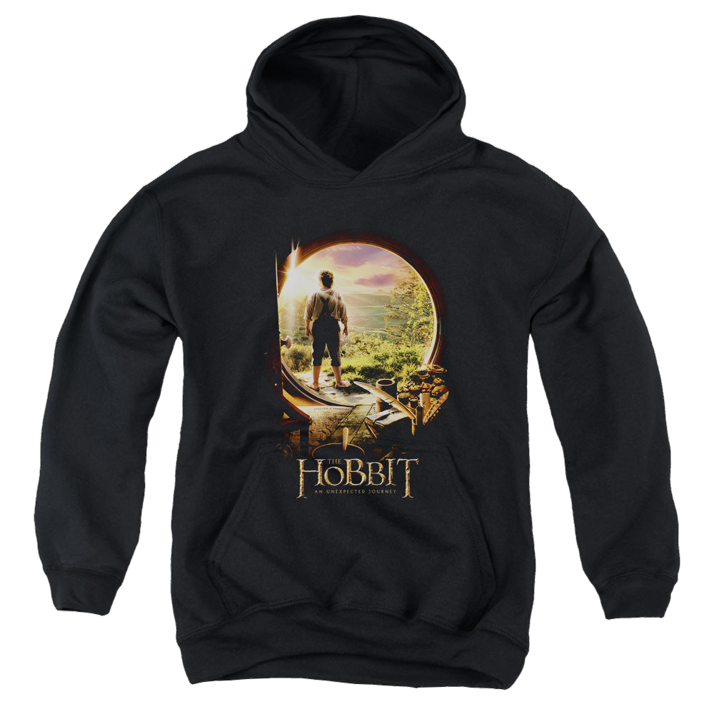 Hobbit Movie Trilogy, The Hobbit In Door - Youth Hoodie Youth Hoodie (Ages 8-12) The Hobbit