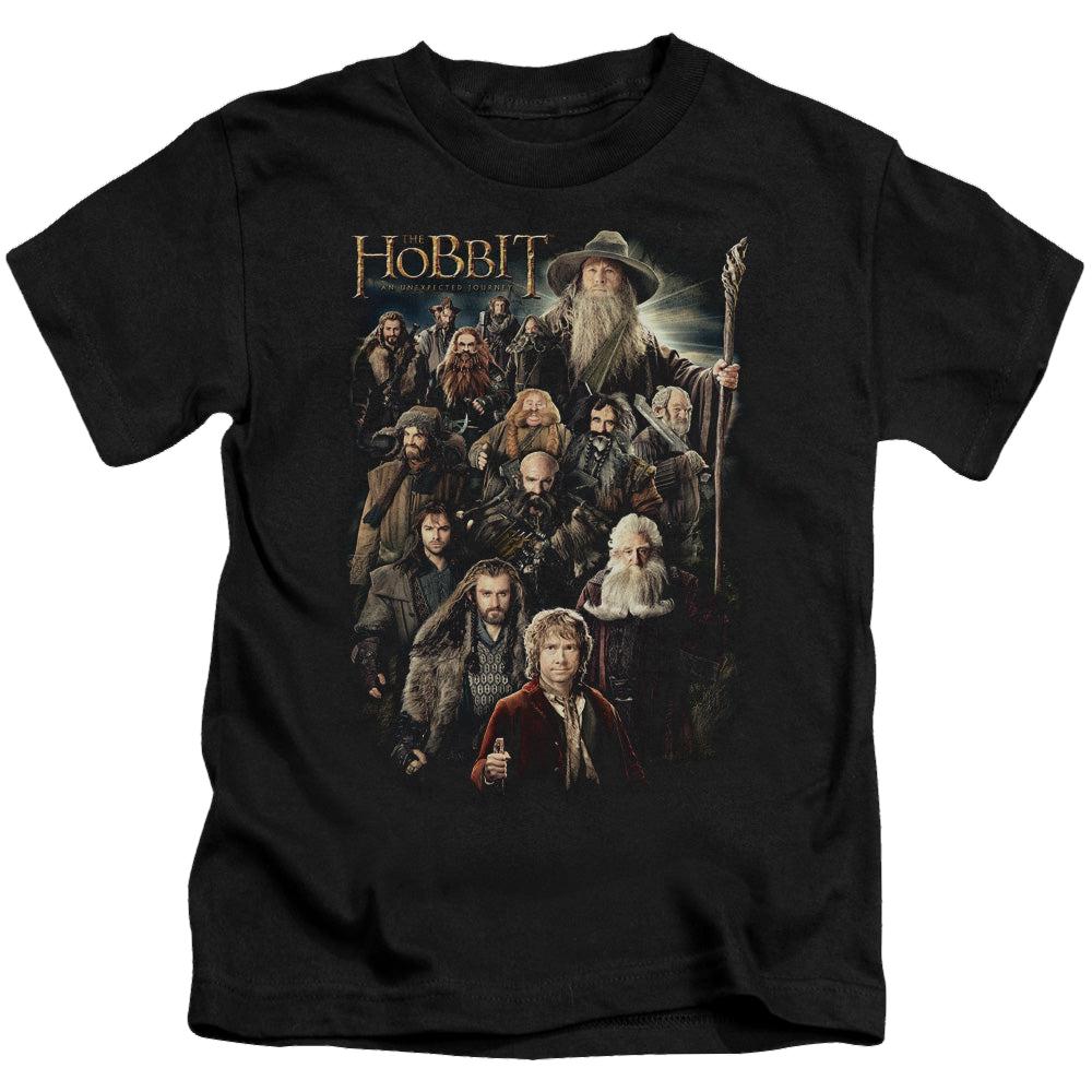 Hobbit Movie Trilogy, The Somber Company - Kid's T-Shirt Kid's T-Shirt (Ages 4-7) The Hobbit