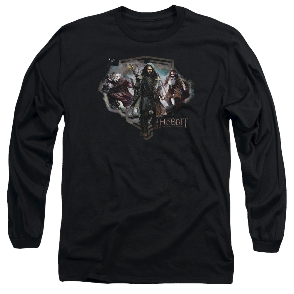 Hobbit Movie Trilogy, The Three Dwarves - Men's Long Sleeve T-Shirt Men's Long Sleeve T-Shirt The Hobbit