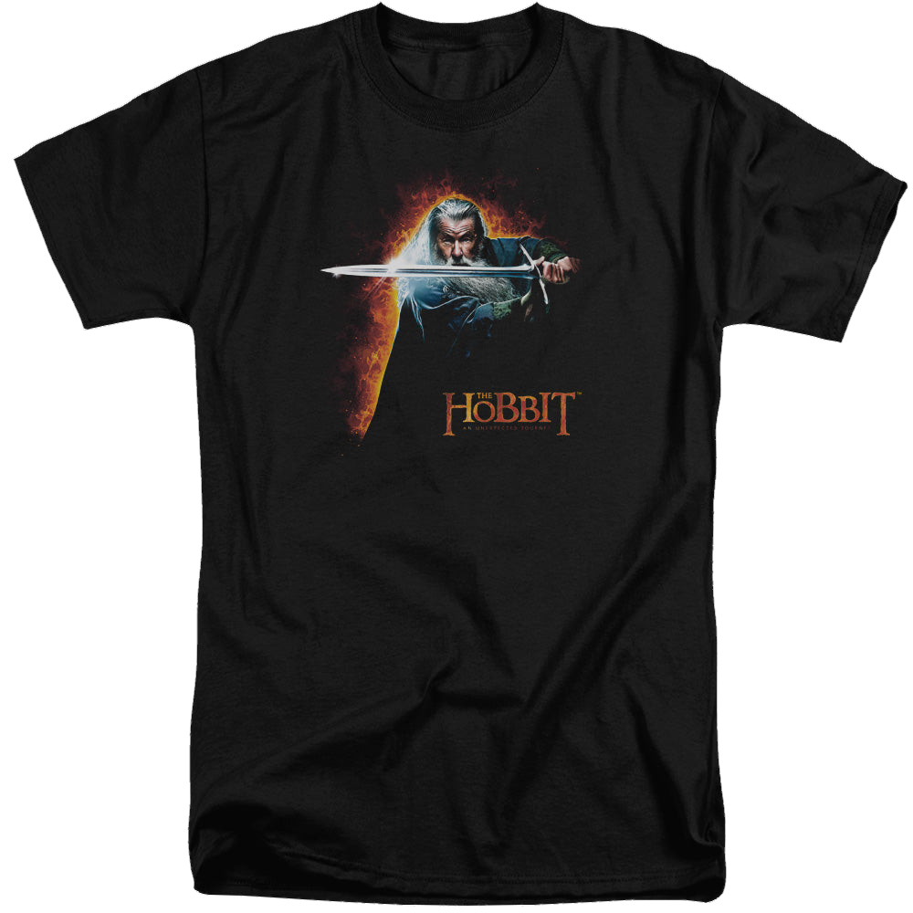 Hobbit Movie Trilogy, The Secret Fire - Men's Tall Fit T-Shirt Men's Tall Fit T-Shirt The Hobbit