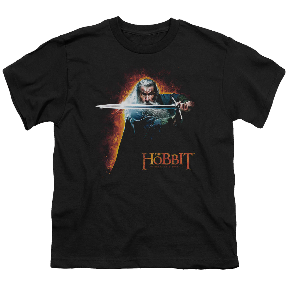 Hobbit Movie Trilogy, The Secret Fire - Youth T-Shirt Youth T-Shirt (Ages 8-12) The Hobbit
