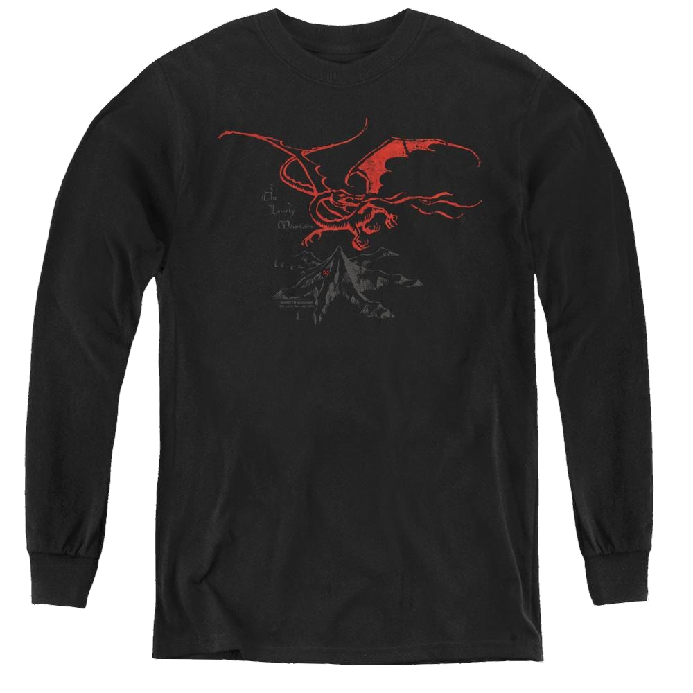 Hobbit Movie Trilogy, The Smaug - Youth Long Sleeve T-Shirt Youth Long Sleeve T-Shirt The Hobbit
