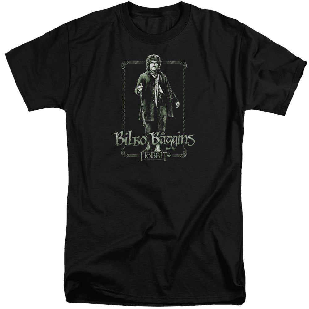 Hobbit Movie Trilogy, The Bilbo Stare - Men's Tall Fit T-Shirt Men's Tall Fit T-Shirt The Hobbit