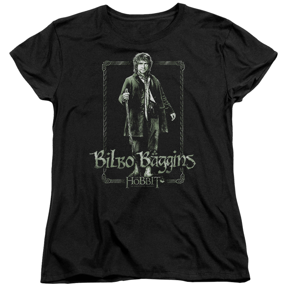 Hobbit Movie Trilogy, The Bilbo Stare - Women's T-Shirt Women's T-Shirt The Hobbit