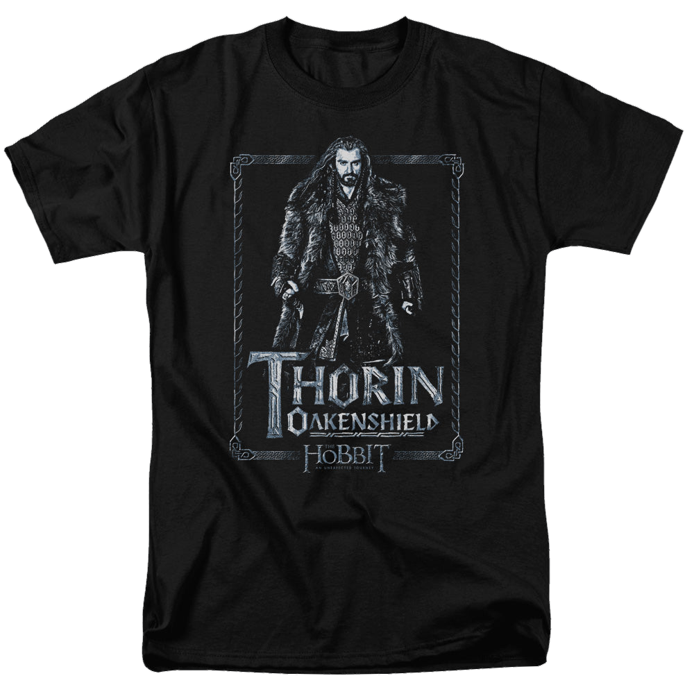Hobbit Movie Trilogy, The Thorin Stare - Men's Regular Fit T-Shirt Men's Regular Fit T-Shirt The Hobbit