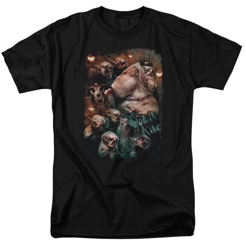 Hobbit Movie Trilogy, The Goblin King - Men's Regular Fit T-Shirt Men's Regular Fit T-Shirt The Hobbit