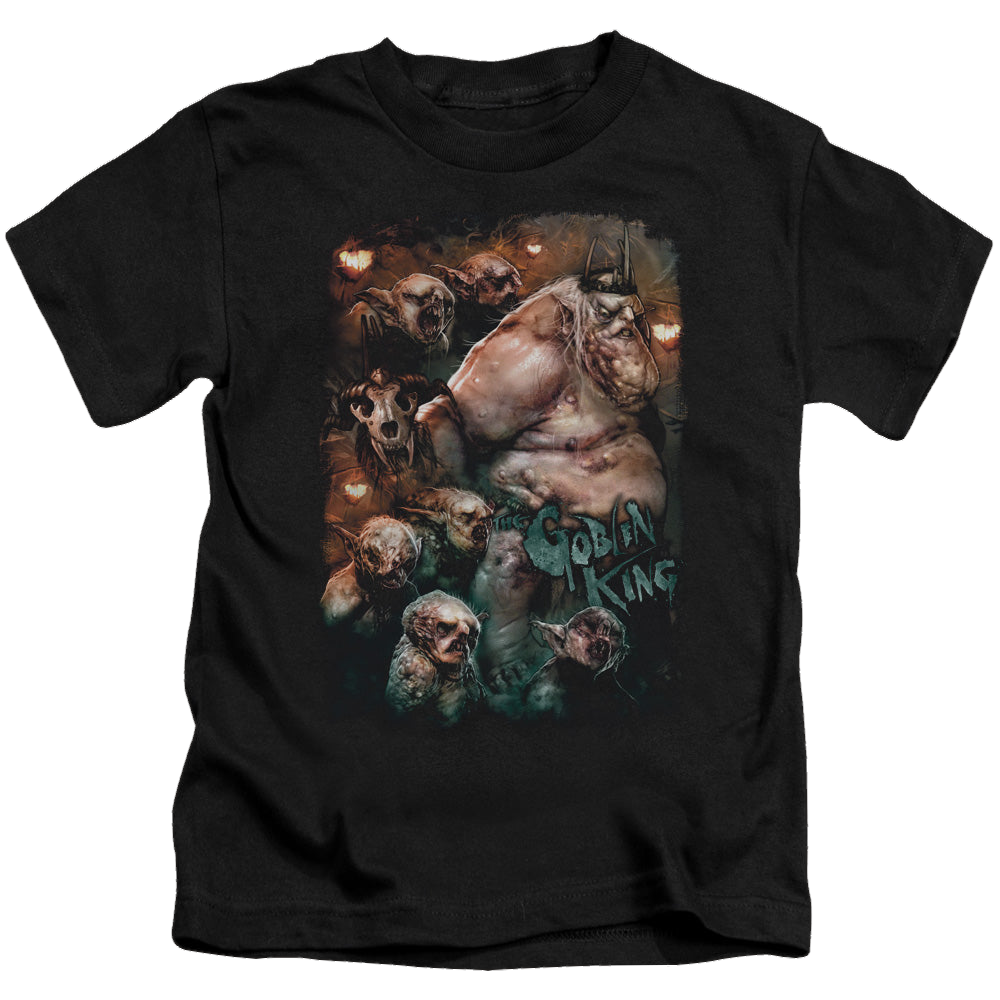 Hobbit Movie Trilogy, The Goblin King - Kid's T-Shirt Kid's T-Shirt (Ages 4-7) The Hobbit