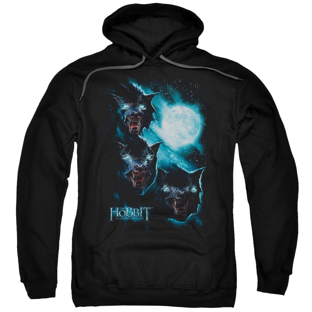 Hobbit Movie Trilogy, The Three Warg Moon - Pullover Hoodie Pullover Hoodie The Hobbit