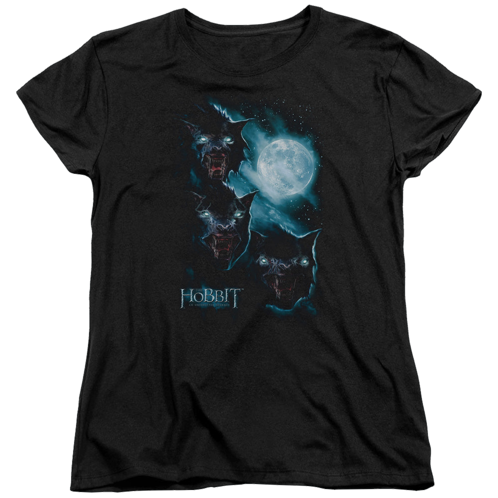 Hobbit Movie Trilogy, The Three Warg Moon - Women's T-Shirt Women's T-Shirt The Hobbit