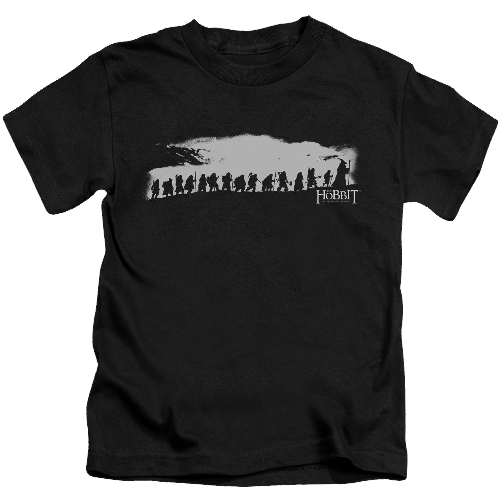 Hobbit Movie Trilogy, The The Company - Kid's T-Shirt Kid's T-Shirt (Ages 4-7) The Hobbit
