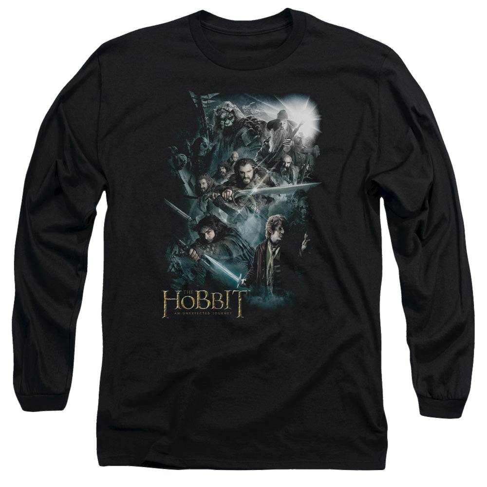 Hobbit Movie Trilogy, The Epic Adventure - Men's Long Sleeve T-Shirt Men's Long Sleeve T-Shirt The Hobbit