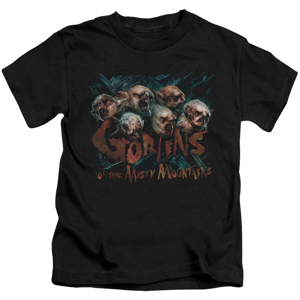 Hobbit Movie Trilogy, The Misty Goblins - Kid's T-Shirt Kid's T-Shirt (Ages 4-7) The Hobbit
