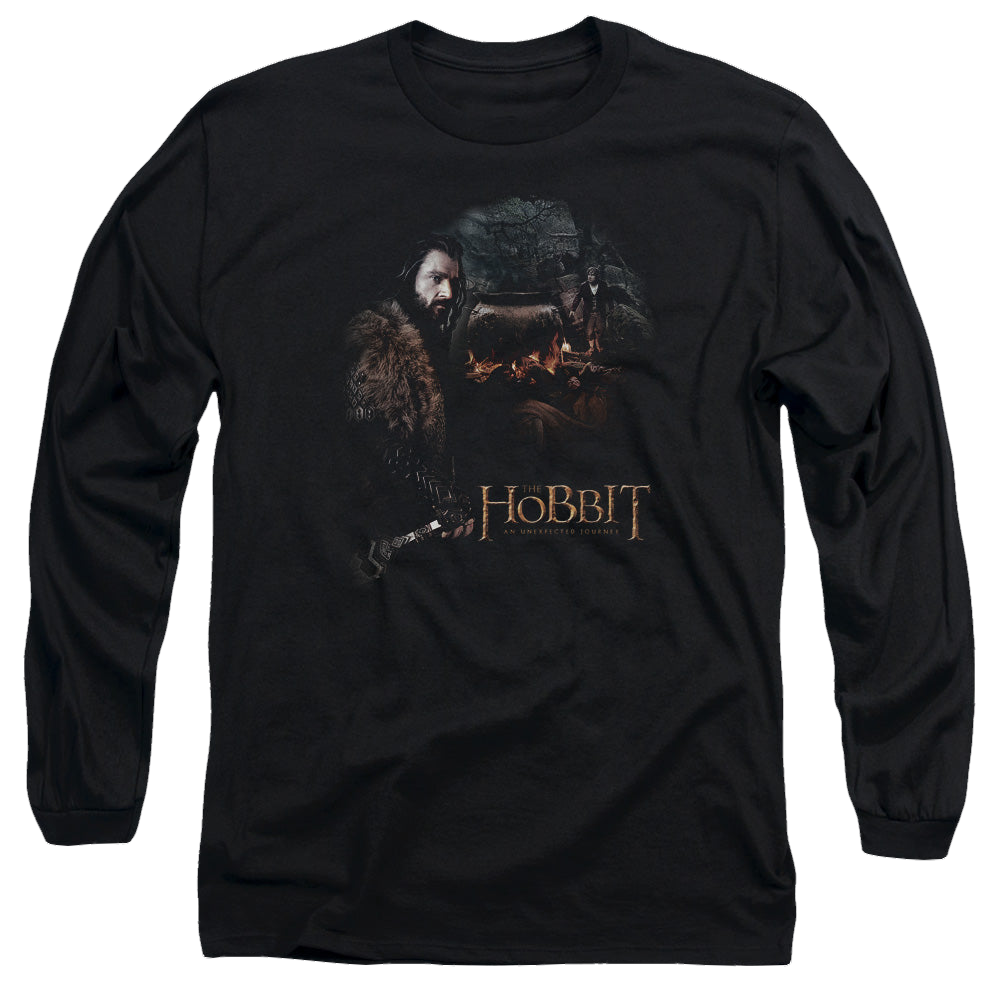 Hobbit Movie Trilogy, The Cauldron - Men's Long Sleeve T-Shirt Men's Long Sleeve T-Shirt The Hobbit
