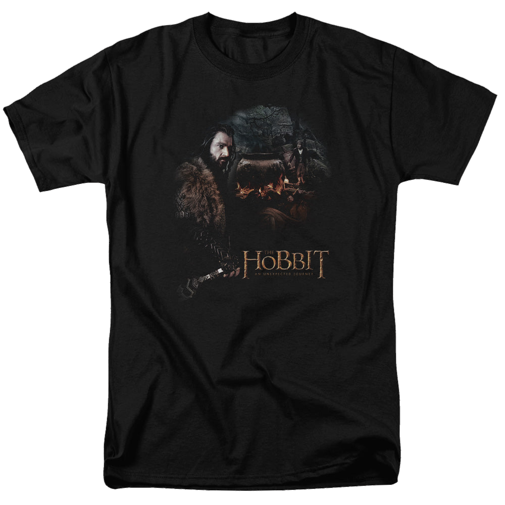 Hobbit Movie Trilogy, The Cauldron - Men's Regular Fit T-Shirt Men's Regular Fit T-Shirt The Hobbit