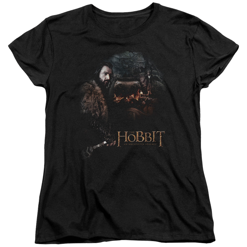 Hobbit Movie Trilogy, The Cauldron - Women's T-Shirt Women's T-Shirt The Hobbit