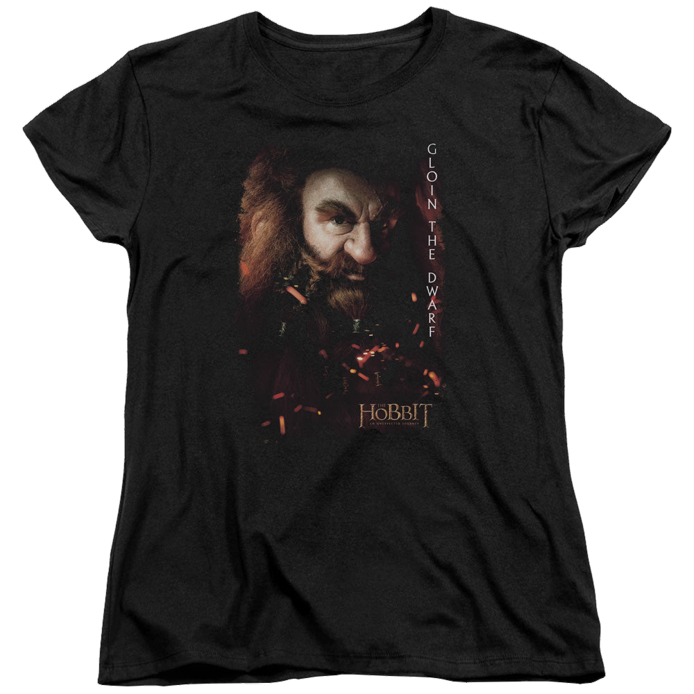 Hobbit Movie Trilogy, The Gloin Poster - Women's T-Shirt Women's T-Shirt The Hobbit