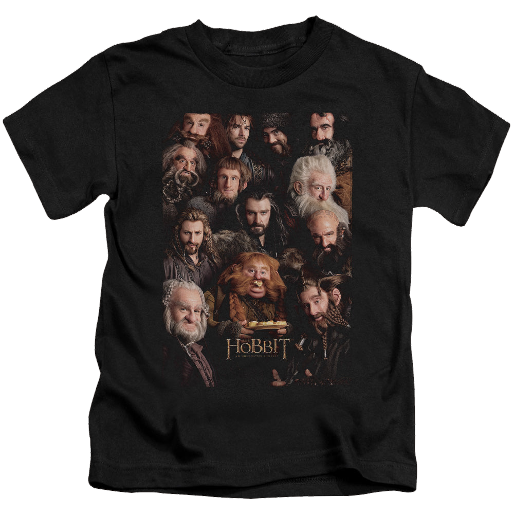 Hobbit Movie Trilogy, The Dwarves Poster - Kid's T-Shirt Kid's T-Shirt (Ages 4-7) The Hobbit