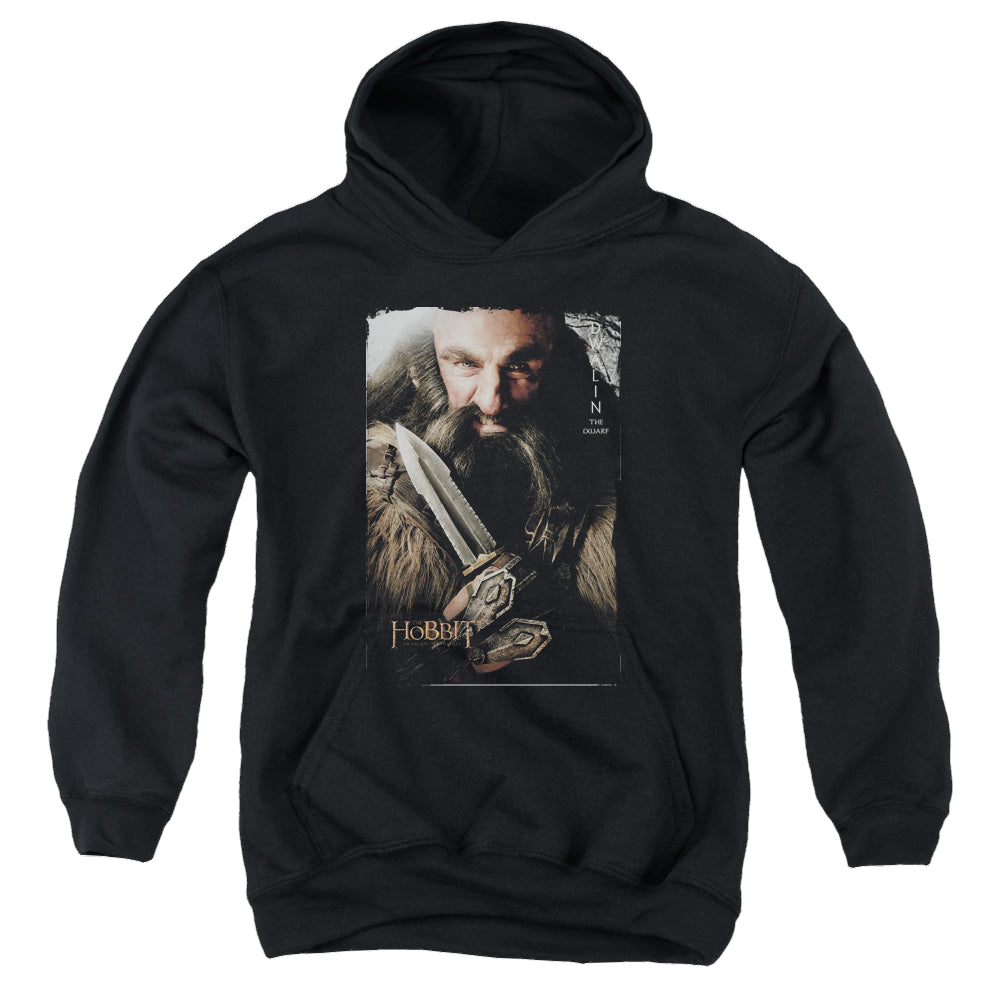 Hobbit Movie Trilogy, The Dwalin - Youth Hoodie Youth Hoodie (Ages 8-12) The Hobbit