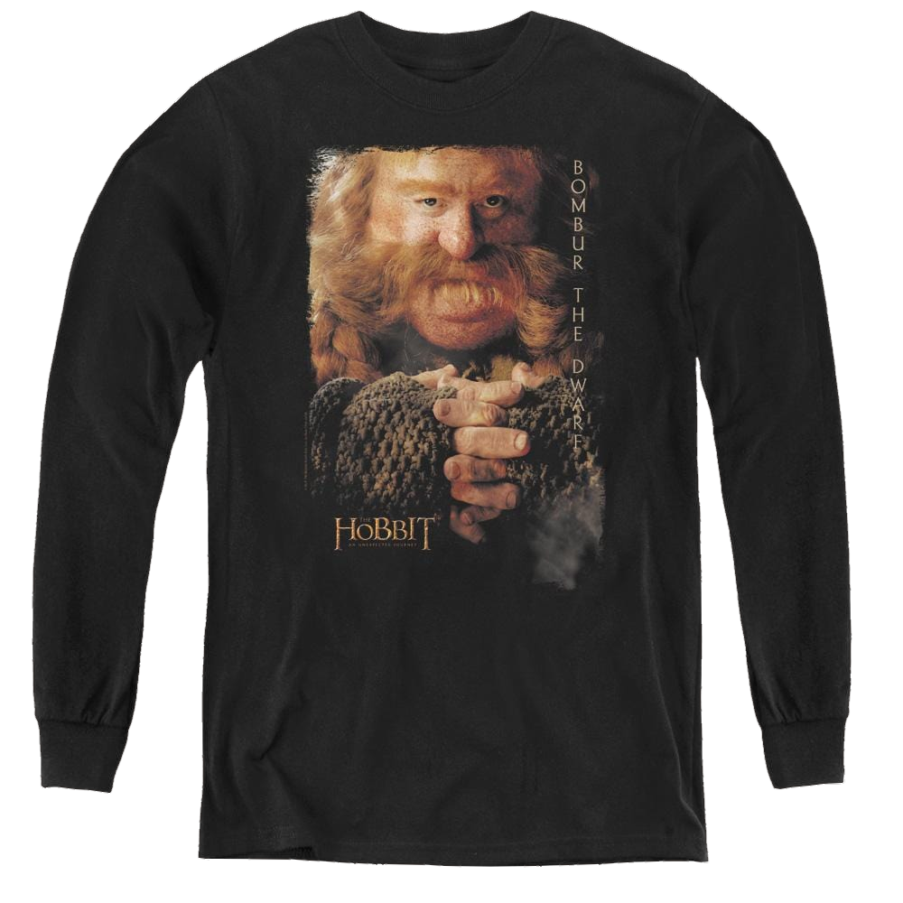 Hobbit Movie Trilogy, The Bombur - Youth Long Sleeve T-Shirt Youth Long Sleeve T-Shirt The Hobbit