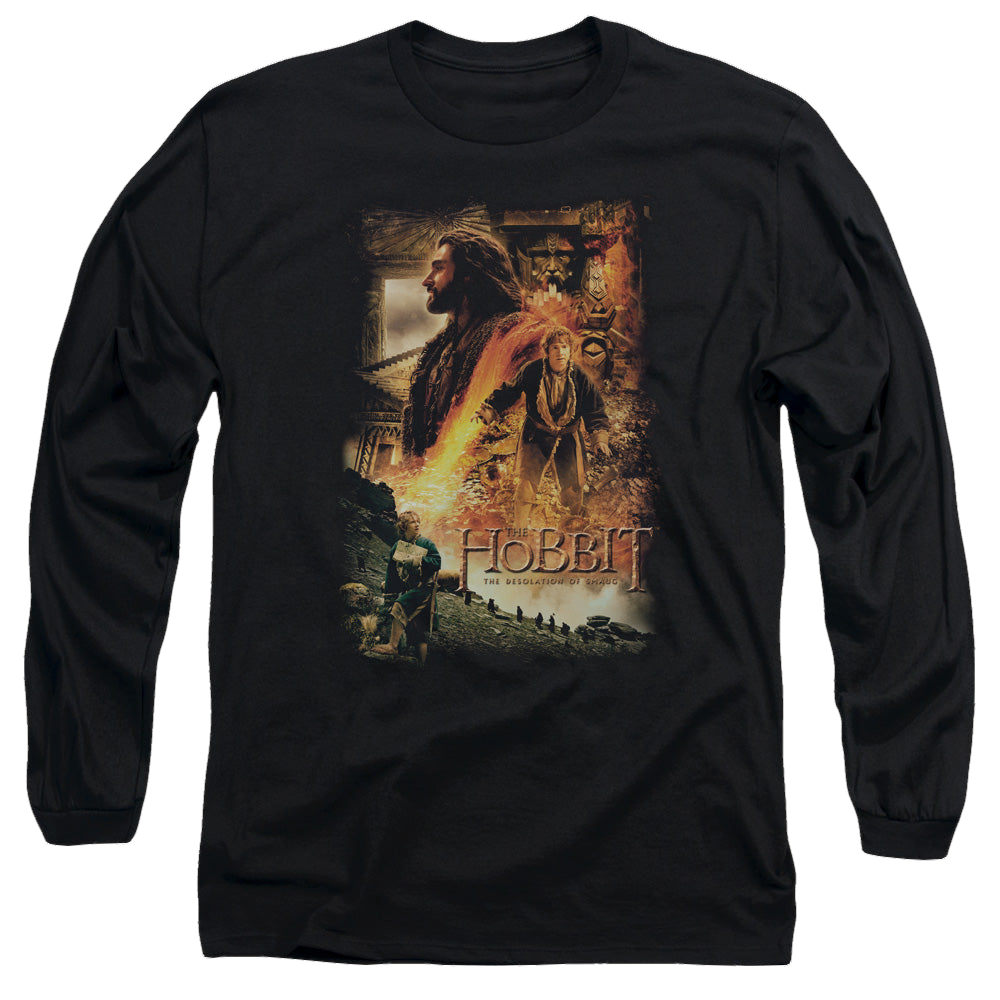 Hobbit Movie Trilogy, The Golden Chamber - Men's Long Sleeve T-Shirt Men's Long Sleeve T-Shirt The Hobbit