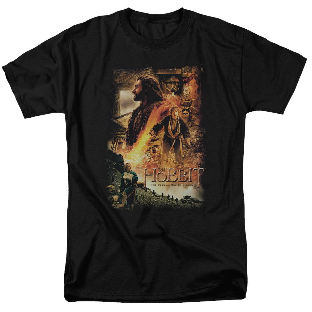 Hobbit Movie Trilogy, The Golden Chamber - Men's Regular Fit T-Shirt Men's Regular Fit T-Shirt The Hobbit