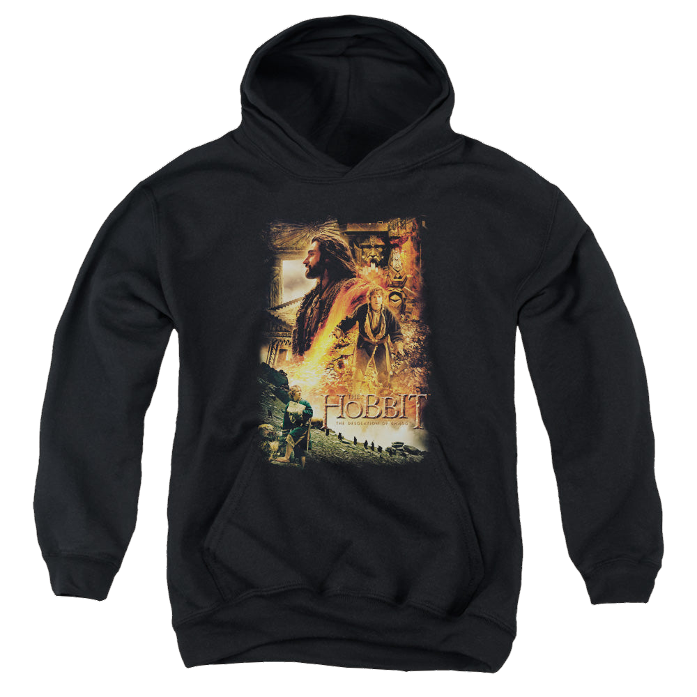 Hobbit Movie Trilogy, The Golden Chamber - Youth Hoodie Youth Hoodie (Ages 8-12) The Hobbit