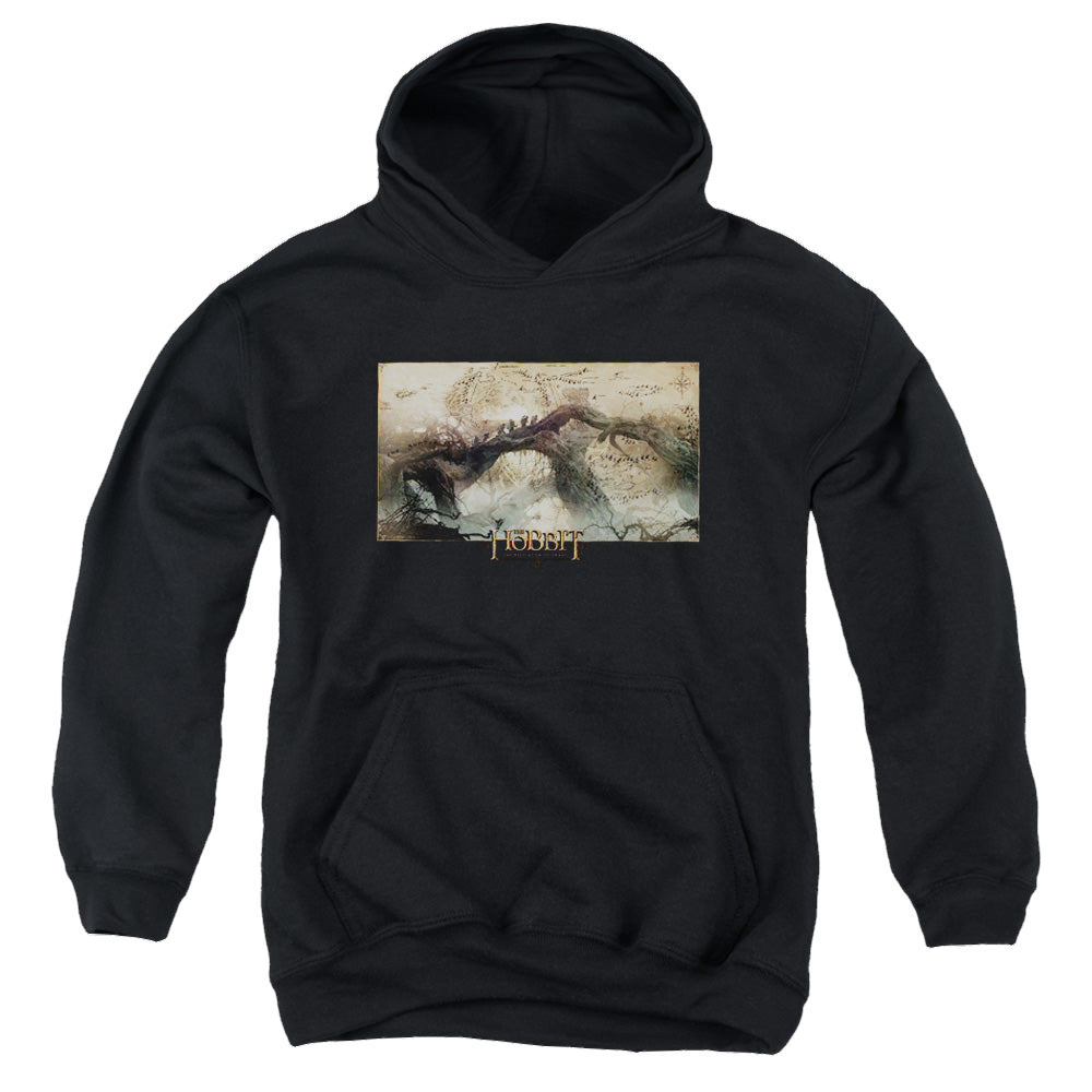 Hobbit Movie Trilogy, The Epic Journey - Youth Hoodie Youth Hoodie (Ages 8-12) The Hobbit