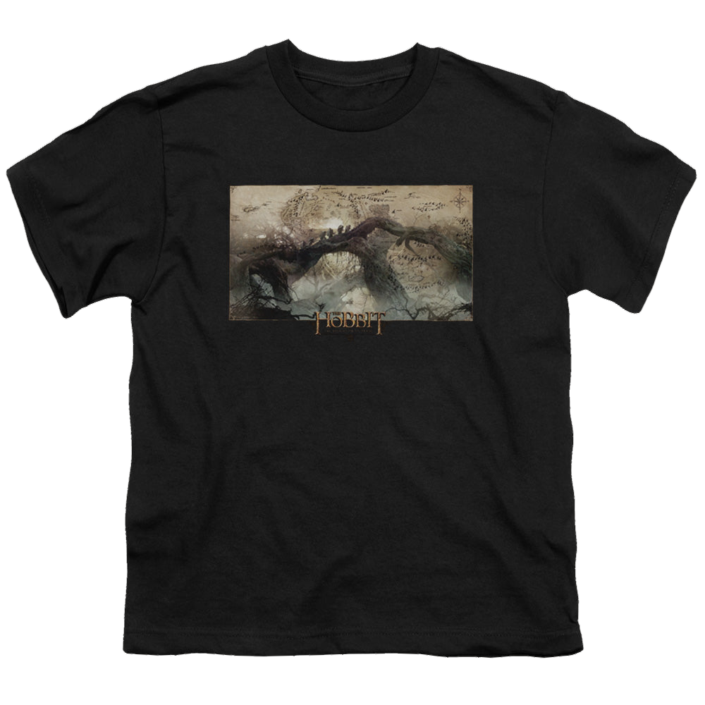 Hobbit Movie Trilogy, The Epic Journey - Youth T-Shirt Youth T-Shirt (Ages 8-12) The Hobbit
