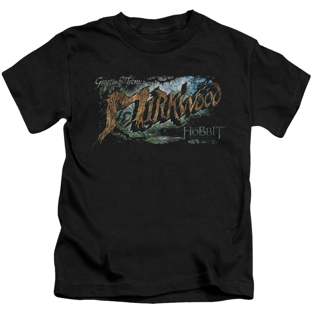 Hobbit Movie Trilogy, The Greetings From Mirkwood - Kid's T-Shirt Kid's T-Shirt (Ages 4-7) The Hobbit