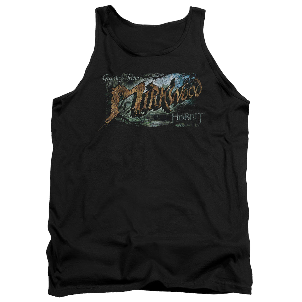 Hobbit Movie Trilogy, The Greetings From Mirkwood - Men's Tank Top Men's Tank The Hobbit