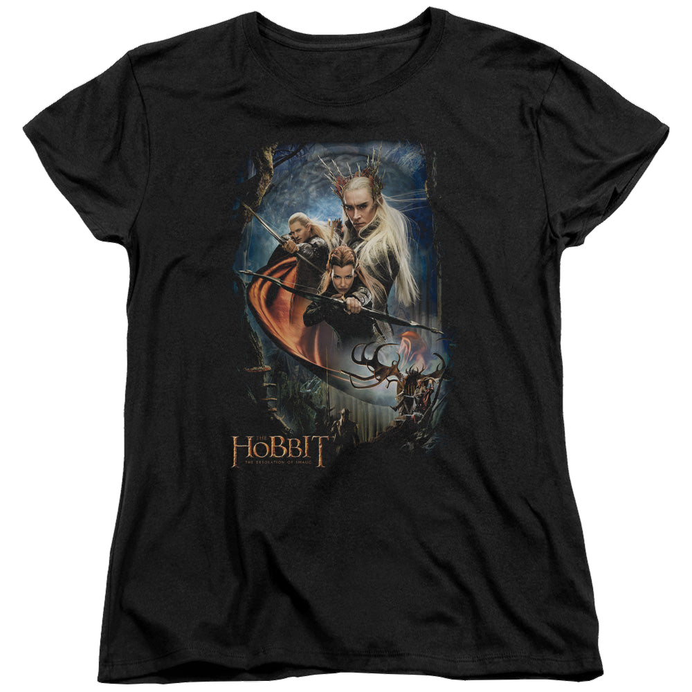Hobbit Movie Trilogy, The Thranduils Realm - Women's T-Shirt Women's T-Shirt The Hobbit