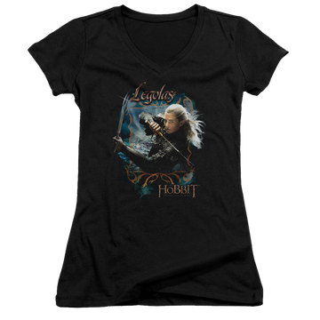 Hobbit Movie Trilogy, The Knives - Juniors V-Neck T-Shirt Juniors V-Neck T-Shirt The Hobbit
