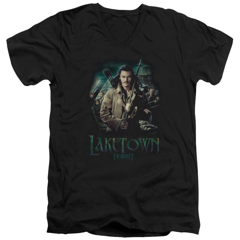 Hobbit Movie Trilogy, The Protector - Men's V-Neck T-Shirt Men's V-Neck T-Shirt The Hobbit