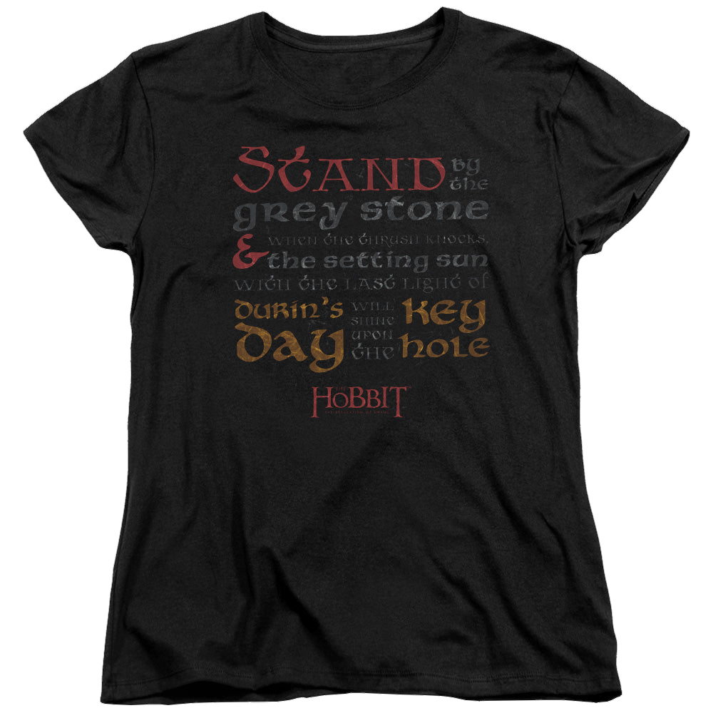 Hobbit Movie Trilogy, The Keyhole - Women's T-Shirt Women's T-Shirt The Hobbit