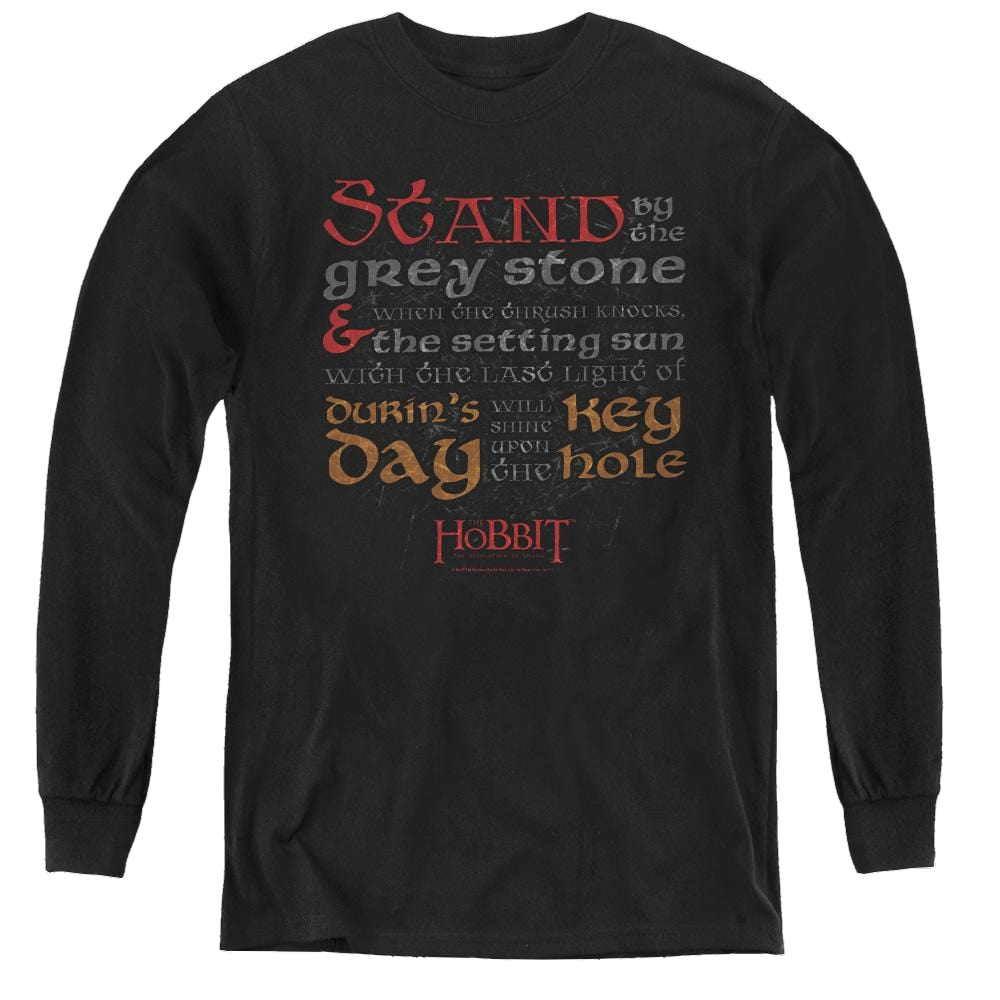 Hobbit Movie Trilogy, The Keyhole - Youth Long Sleeve T-Shirt Youth Long Sleeve T-Shirt The Hobbit