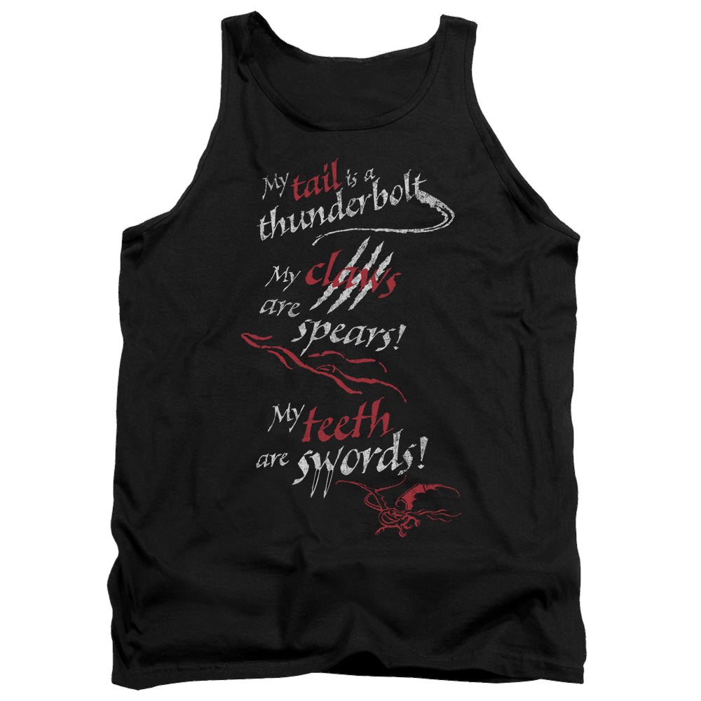 Hobbit Movie Trilogy, The Tail Claws Teeth - Men's Tank Top Men's Tank The Hobbit