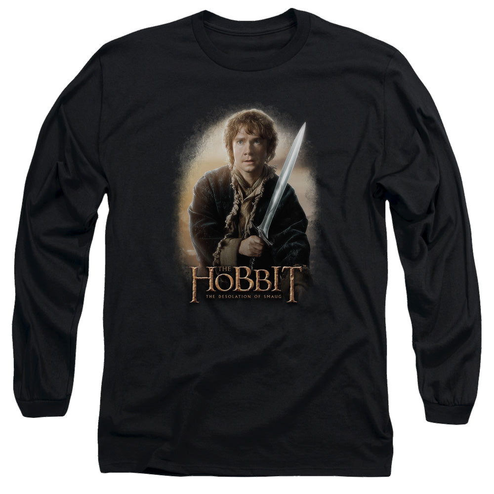 Hobbit Movie Trilogy, The Bilbo And Sting - Men's Long Sleeve T-Shirt Men's Long Sleeve T-Shirt The Hobbit