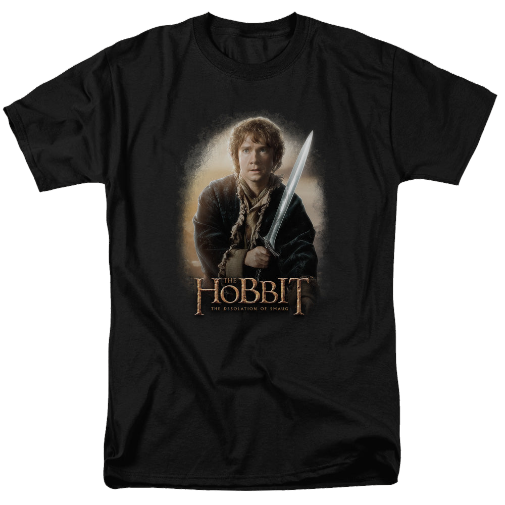 Hobbit Movie Trilogy, The Bilbo And Sting - Men's Regular Fit T-Shirt Men's Regular Fit T-Shirt The Hobbit