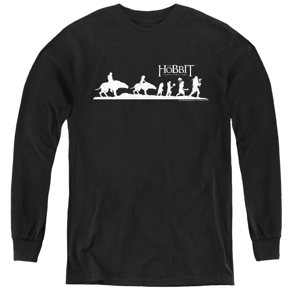 Hobbit Movie Trilogy, The Orc Company - Youth Long Sleeve T-Shirt Youth Long Sleeve T-Shirt The Hobbit